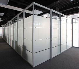 Каркасные офисные перегородки